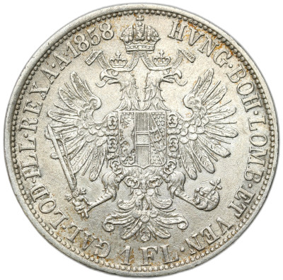 Austria. 1 floren 1858 – SREBRO