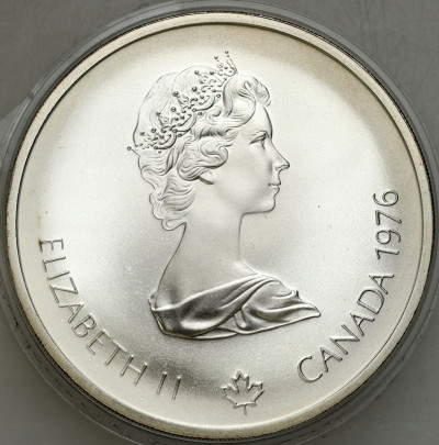 Kanada. 10 dolarów 1976 Stadion olimpijski – SREBRO