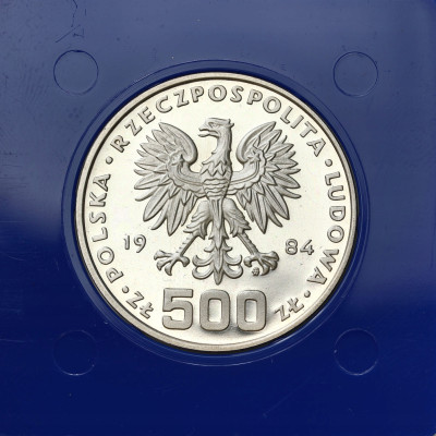 500 złotych 1984 Łabędzie SREBRO