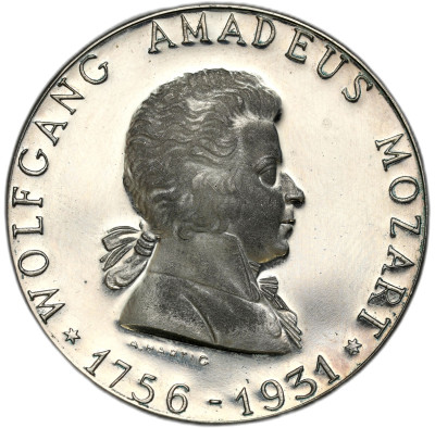 Niemcy. Medal Mozart – SREBRO