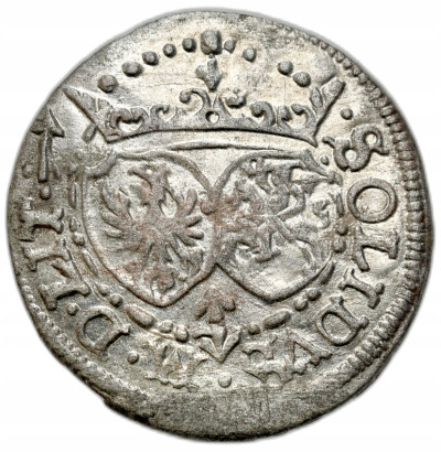 Zygmunt III Waza. Szeląg 1617, Wilno – PIĘKNY