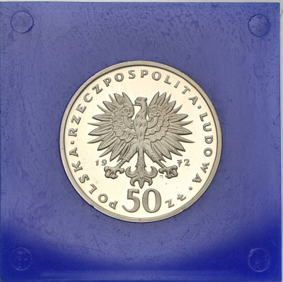 50 złotych 1972 Fryderyk Chopin - SREBRO