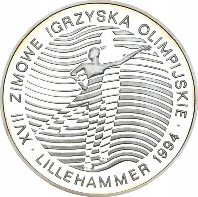 300.000 złotych 1993 Zimowe Igrzyska - SREBRO
