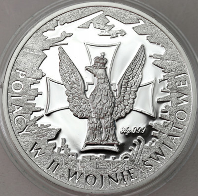 Medal. Powstanie Warszawskie – SREBRO