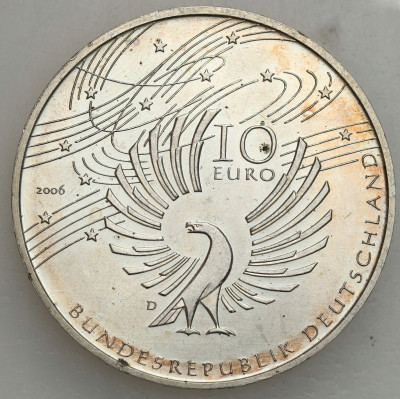 Niemcy. 10 euro 2006 D, Amadeusz Mozart – SREBRO