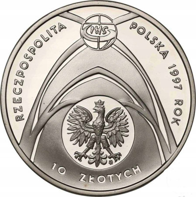 10 złotych 1997 Jan Paweł II Eucharystia – SREBRO