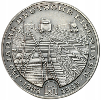 Niemcy. Medal 1985 - SREBRO