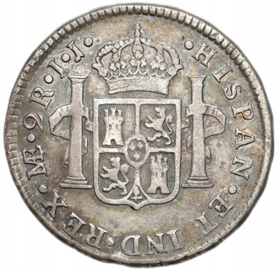 Peru. Karol IV (1788–1808). 2 reale 1794 IJ, Lima