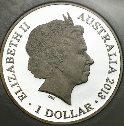 Australia 1 dolar 2013 kangur - SREBRO