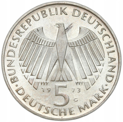 Niemcy. 5 marek 1973 G, Zgromadzenie Narodowe – SREBRO