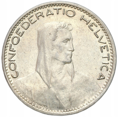 Szwajcaria. 5 franków 1923 B, Bern