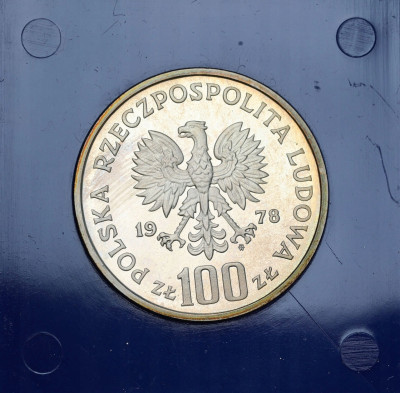 100 złotych 1978 Bóbr – SREBRO