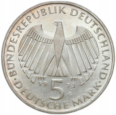 Niemcy, 5 marek 1973 G, Frankfurter Nationalversammlung – SREBRO