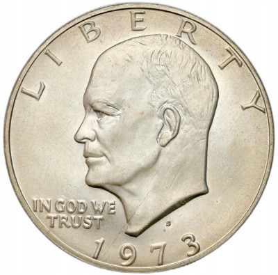 USA. 1 dolar 1973 S Eisenhower – SREBRO