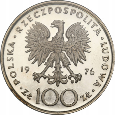 100 złotych 1976 Tadeusz Kościuszko PCG PR69 – SREBRO