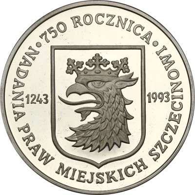 200.000 złotych 1993 Szczecin – SREBRO