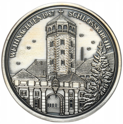 Niemcy. Medal 1987 – SREBRO