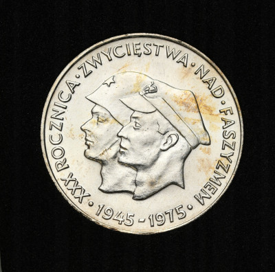 PRL - 200 złotych 1975 Zwycięstwo nad Faszyzmem – SREBRO