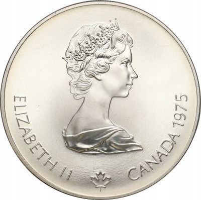 Kanada. 5 dolarów 1975 skoki do wody – SREBRO