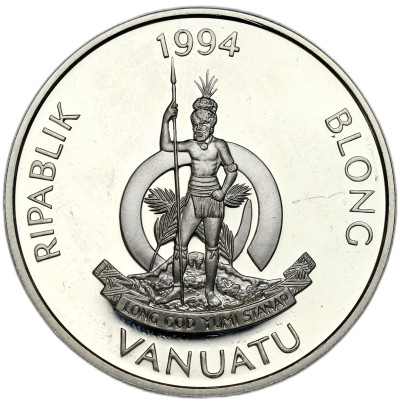 Vanuatu, 50 vatu 1994, Olimpiada Atlanta 1996 - SREBRO