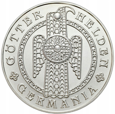 Niemcy. Medal z serii Bogowie Bohaterowie Niemcy – SREBRO