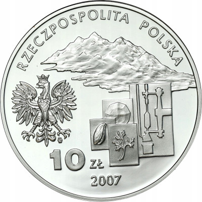 10 złotych 2007 Ignacy Domeyko - SREBRO