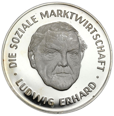 Niemcy. Medal Ludwig Erhard – SREBRO