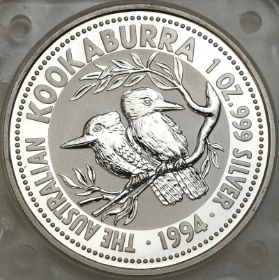 Australia. 1 dolar 1994 Kookaburra – UNCJA SREBRA