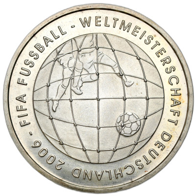 Niemcy. 10 euro 2005, Mundial 2006 – SREBRO