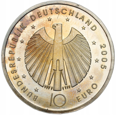 Niemcy. 10 euro 2005 Mundial 2006 – SREBRO
