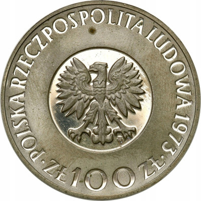 PRL. 100 złotych 1973 Kopernik – SREBRO