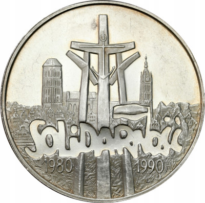 III RP 100.000 zł 1990 Solidarność typ A
