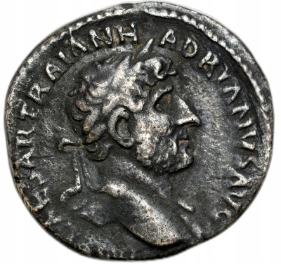 Cesarstwo Rzymskie, Hadrian (117–138). Denar 119–122, Rzym