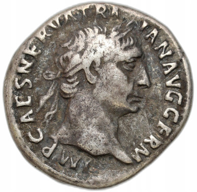 Cesarstwo Rzymskie, Trajan (98–117), denar 114–117, Rzym