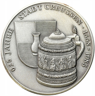 Niemcy. Medal 1983 - 650 lecie miasta – SREBRO