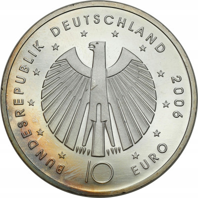 Niemcy. 10 euro 2006 Mundial 2006 – SREBRO