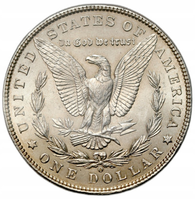 USA - 1 dolar Morgana 1901 - SREBRO NNC MS64