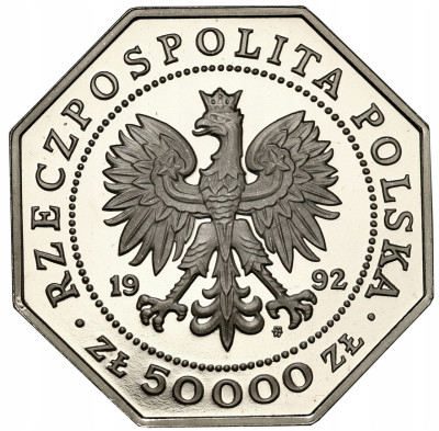 50.000 złotych 200 lat Orderu Virtuti Militari 1992