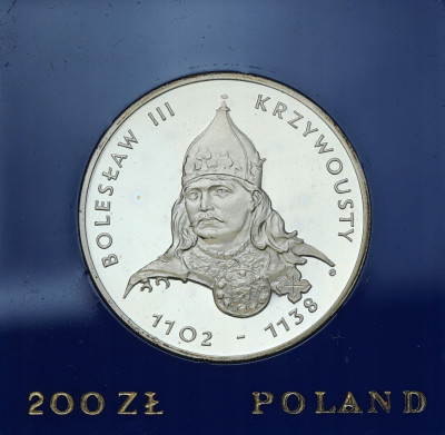 200 złotych 1982 Krzywousty - SREBRO