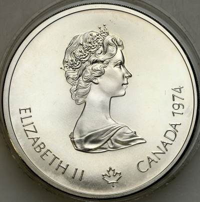 Kanada. 10 dolarów 1974 Zeus – SREBRO