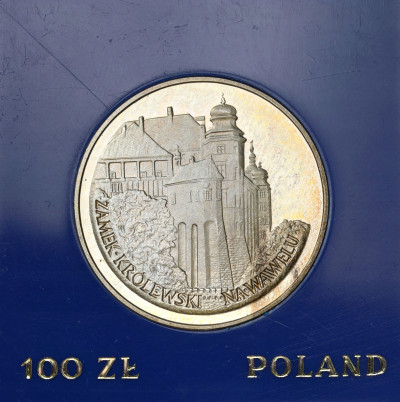 100 złotych 1977 Wawel - Zamek Królewski – SREBRO