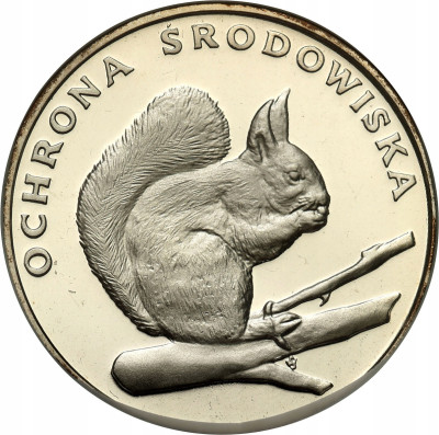500 złotych 1985 Wiewiórka – SREBRO
