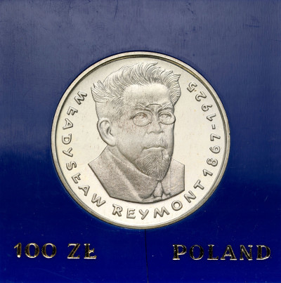 100 złotych 1977 Władysław Reymont – SREBRO