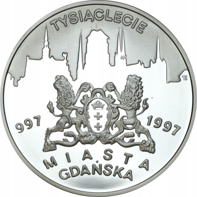20 złotych 1996 Tysiąclecie miasta Gdańska – SREBRO