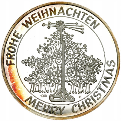 Niemcy. Medal Boże Narodzenie - SREBRO