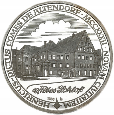 Niemcy. Medal 1982 – SREBRO