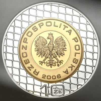 10 złotych 2006 Niemcy piłka nożna, GCN PR70 – SREBRO