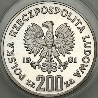 200 złotych 1981 Władysław Herman – SREBRO