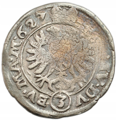 Austria, Ferdynand II (1619–1637), 3 krajcary 1627, Praga