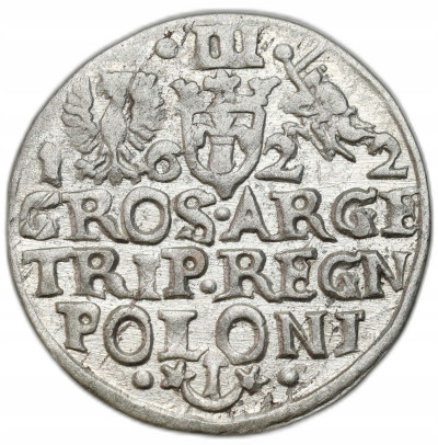 Zygmunt III Waza. Trojak (3 grosze) 1622, Kraków